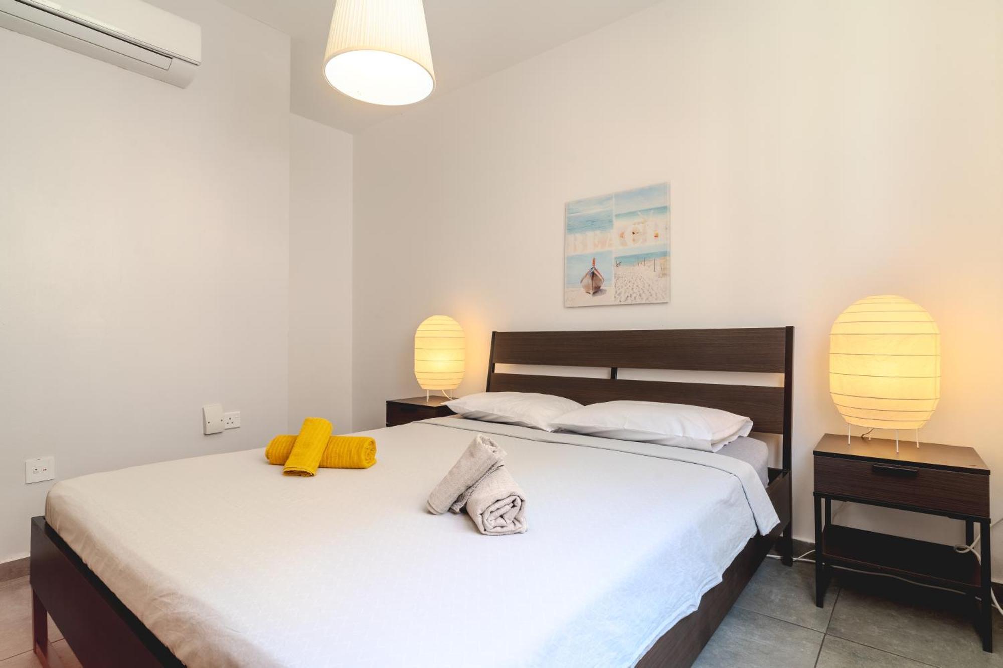 Kave Blue Mackenzie 1 Bdr Flat With Pool Apartment Larnaca Exterior photo